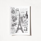 Wallity Poster Pariz-2028, 50x70 cm | Eponuda.ba