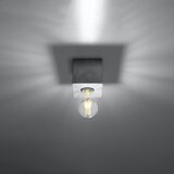 Nice Lamps Siva stropna svjetiljka 10x10 cm Gabi – | shoptok.hr