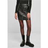 UC Ladies Ladies Synthetic Leather Biker Skirt black | shoptok.hr