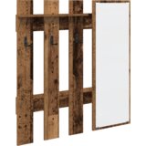  Vješalica za kapute na zidu Staro drvo 100 x 10 x 100 cm | shoptok.hr