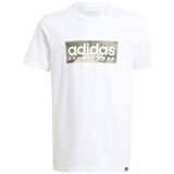 Adidas Majice s kratkimi rokavi B Camo Lin T Bela | Shoptok.si