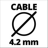 Einhell ručno vitlo za kabel (nosiva sila: 500 kg) | shoptok.hr