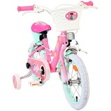 Volare dječji bicikl Barbie 14″ ružičaste boje, s dvije ručne kočnice | shoptok.hr