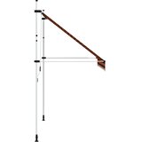 Tenda na ručno uvlačenje 250 cm narančasto-smeđa | Eponuda.com