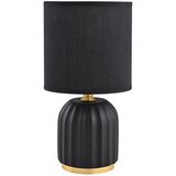Zuma line HS8723-BL - Stona lampa 1xE14/40W/230V crna/zlatna Cene