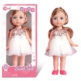  Lutka Sweet Girl – elegantna punčka za male dame bela | Shoptok.si