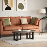  Noge za klub stolić T-oblika 2 kom Crne 30x25x(30-31) cm Čelik | shoptok.hr