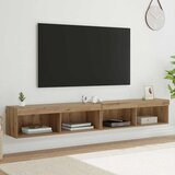  Set TV komoda Zidne 2 pcs Umjetnički hrast 100 x 30 x 30 cm | shoptok.hr