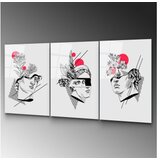 WALLXPERT dekorativna slika od kaljenog stakla (3 komada) uv 876 45 x 65 | ePonuda.com
