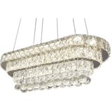 Toolight viseća stropna svjetiljka Crystal LED 102W Daljinski upravljač APP417-CP | shoptok.hr