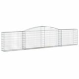  Lučne gabionske košare 10 kom 400x30x80/100cm pocinčano željezo | shoptok.hr