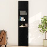 vidaXL Ormar za Zid Crni hrast 50 x 42.5 x 40 cm Konstruirano drvo Cijene
