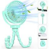 Generic Baby clip-on ventilator, mini namizni viseči ventilator z baterijo za ponovno polnjenje osebni ventilator,, (21132617) Cene