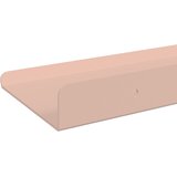  Lebdeća polica Zidne 4 pcs Ružičasta 80 x 9 x 2,5 cm Čelik | shoptok.hr
