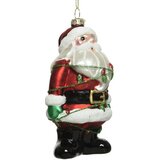 Staklena figura Deda Mraz crveni | ePonuda.com