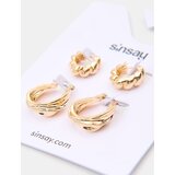 Sinsay Set zlatnih naušnica 2 pack | shoptok.hr