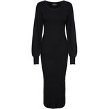 Pieces Pletena obleka 'DICTE' črna | Shoptok.si