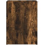  Stalak za kišobran s pohranom Dimljeni hrast 40 x 20 x 55,5 cm | shoptok.hr