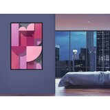  Poster - Pink Geometry 30x45 | shoptok.hr
