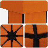 vidaXL Paviljon 4 × 3 m Oranžna Poliester in jeklo 190, (5000218864) | Shoptok.si