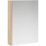  Kupaonski ormar s ogledalom Sonoma hrast 50 x 14 5 x 70 cm | shoptok.hr