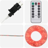  Božićno LED svjetlosno crijevo 120 LED lampica Crvena i 5 m - Crvena 5 m | shoptok.hr