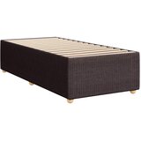  Krevet s oprugama i madracem tamnosmeđi 80x200 cm od tkanine | shoptok.hr