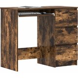  Radni stol boja dimljenog hrasta 90x45x76 cm konstruirano drvo | shoptok.hr
