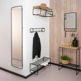 Spinder Design Črn kovinski stenski obešalnik Clint – | Shoptok.si