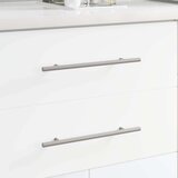 Drška za ormar 12 pcs Srebrno 300 mm Nehrđajući čelik | shoptok.hr