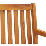  Klupa za ljuljanje 110 cm od masivnog bagremovog drva | shoptok.hr