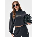 Sinsay Dukserica s kapuljačom i vezom | shoptok.hr
