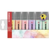 Stabilo Marker za besedilo Boss Pastel, 6 kos | Shoptok.si