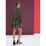 Sinsay Pamučna mini haljina s vezanjem na dekolteu | shoptok.hr
