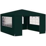 Profesionalni šator za zabave 4 x 4 m zeleni 90 g/m² | shoptok.hr