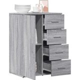 vidaXL Komoda boja hrasta sonome 59x39x80 cm od konstruiranog drva | shoptok.hr