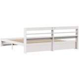 vidaXL Okvir kreveta s uzglavljem bez madraca bijeli 180x200 cm | shoptok.hr