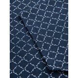 Ombre Men's full print knit shirt - navy blue | shoptok.hr