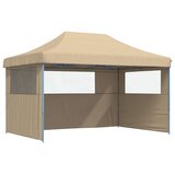 Šator za svadbe - šator za zabave Bež 292 x 440 x 315 cm Oxford tkanina - Bež s dvije bočne zidove Da | shoptok.hr