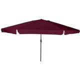  Vrtni suncobran Bordeaux Crvena 394 x 394 x 248 cm | shoptok.hr