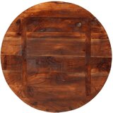 vidaXL Mizna plošča Ø 70x1,5 cm okrogla trden predelan les | Shoptok.si