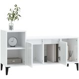 TV omarica visok sijaj bela 100x35x55 cm inženirski les, (20734729) | Shoptok.si