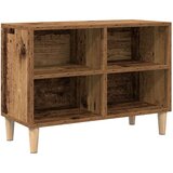 TV kabinet s drvenim nogama Starinsko drvo 69.5x30x50 cm | shoptok.hr