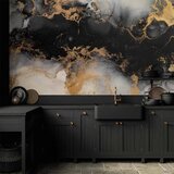  Foto tapeta - Gold Explosions - an Abstract Pattern Inspired by Marble 400x280 Vodootporna | shoptok.hr
