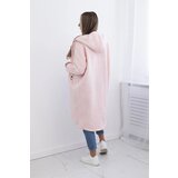 Kesi Long insulated sweatshirt powder pink melange | shoptok.hr