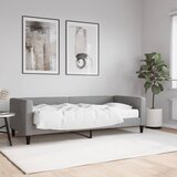 vidaXL Dnevni krevet s madracem svjetlosivi 80 x 200 cm od tkanine Cijene