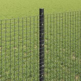  Zavarena žičana ograda s postom 25 x 0,8 m Siva Mreža | Eponuda.ba