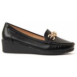 Leindia Mokasini 96070 Črna | Shoptok.si