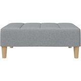  Stolček za noge svetlo siv 77x55x31 cm blago | Shoptok.si
