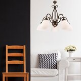 LAMKUR Luster na lancu ADELLE 5xE27/60W/230V | Eponuda.com